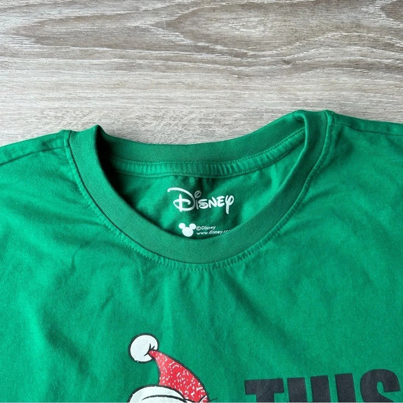 Disney  Goofy Christmas Short Sleeve Top - Picture 3 of 8